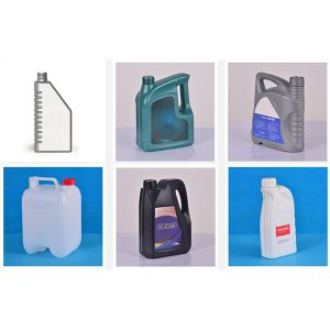 pūstā veidā izgatavots motora eļļas kanna