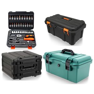 pielāgots rotācijas veidā veidots instrumentu kārbas