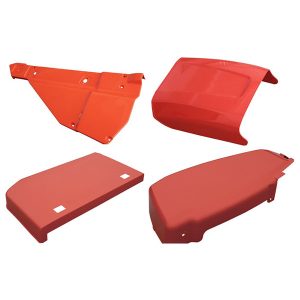 iesmidzinātas plastmasas korpusi