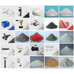 injekcijas liešanas materiāli