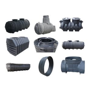 rotācijas formēts pazemes ūdens rezervuārs