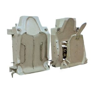 sēdekļa atzveltnes putu veidne